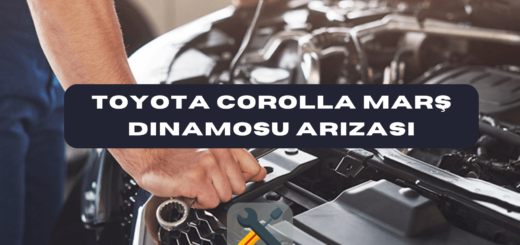 Toyota Corolla Marş Dinamosu Arızası